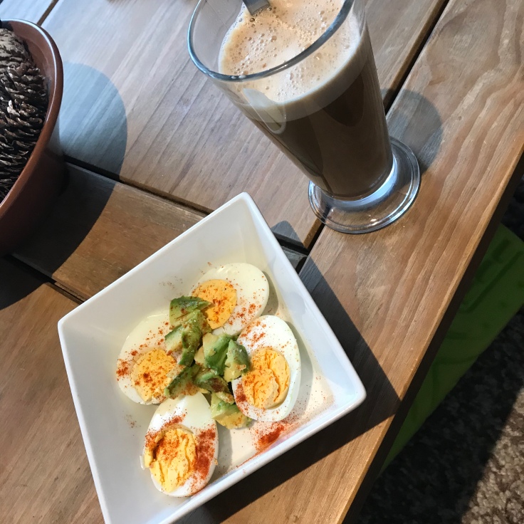 Boiled eggs & Avocado